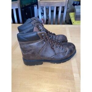 Brahama Boots Mens Size 10 Brown Steel Toe